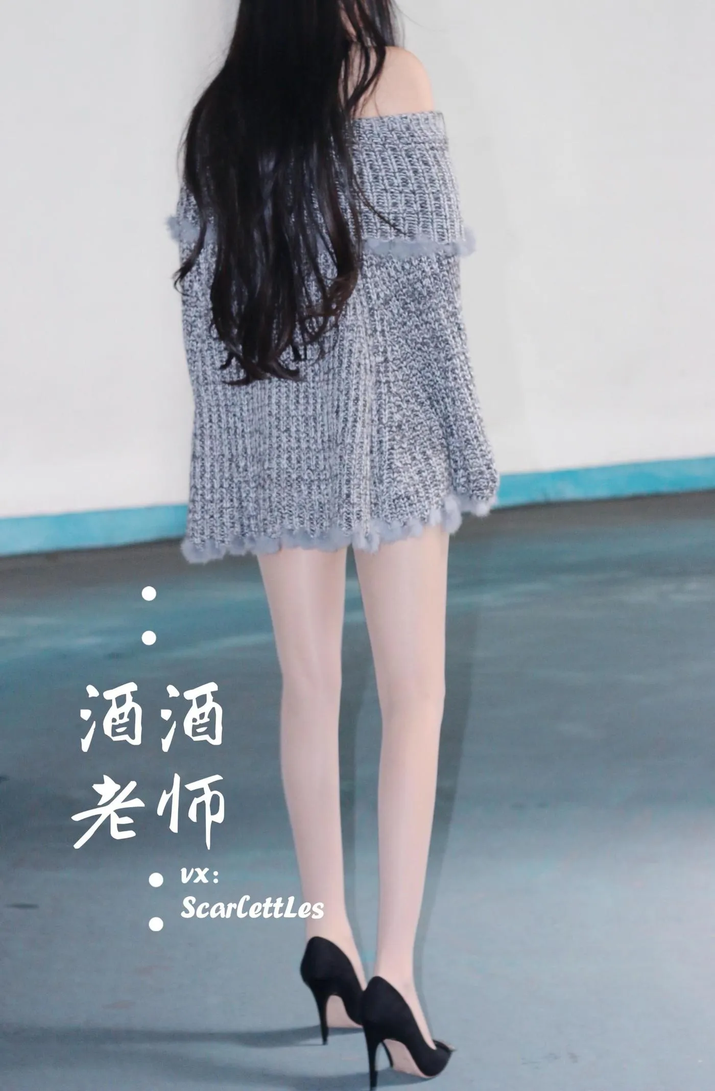 NO.033 酒酒老师 33《停车场里的超短裙》 [55P]插图4